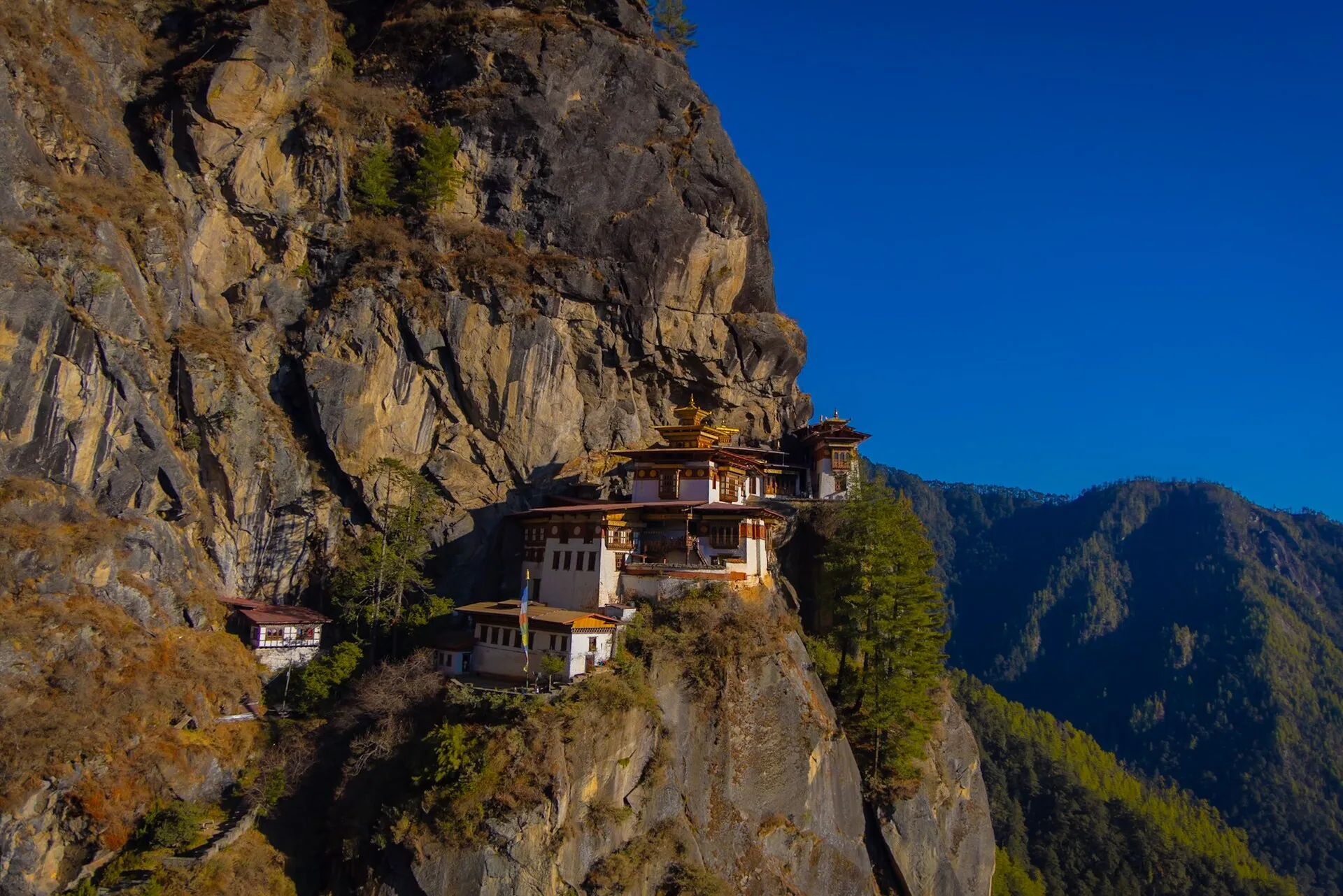 Paro Taktsang, the Tiger's Nest monastery, Bhutan